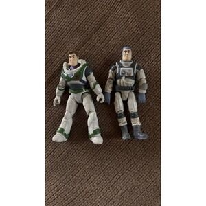 Disney Pixar Lightyear Figure Lot Of 2 Buzz Toy Story Movie Figurines